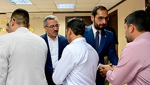 BAŞKAN GÜNGÖR AK PARTİ’DE BAYRAMLAŞTI