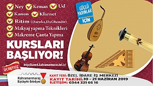BÜYÜKŞEHİR’İN YAZ KURSLARINA KAYITLAR BAŞLADI