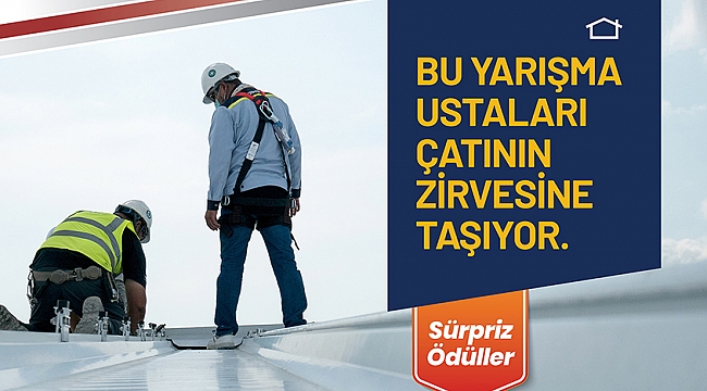 ÇATIDER 2. ULUSAL ÇATICILAR YARIŞMASI ‘NDA KADIN USTALAR DA YARIŞACAK