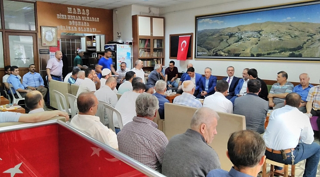 TATLIDER: KMBB BAŞKANI GÜNGÖR'Ü AĞIRLADI