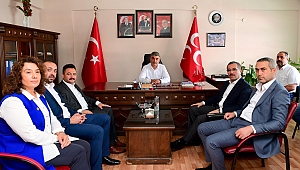 BAŞKAN GÜNGÖR’DEN MHP ELBİSTAN TEŞKİLATINA ZİYARET