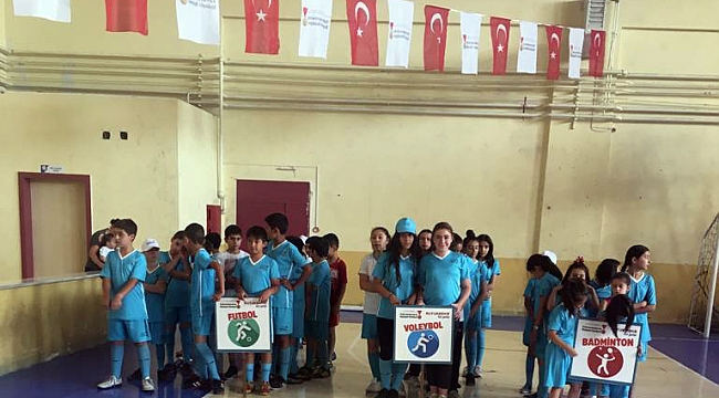 İLÇELERDE YAZ SPOR OKULU HEYECANI
