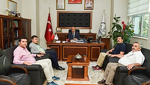 BERTİZLİLER’DEN BAŞKAN OKAY’A ZİYARET