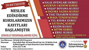 BU KURSLARDA ENGEL YOK!