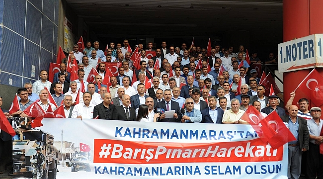 MARAŞ'LI KAYELERDEN (MUHTAR) BARIŞ PINARI HAREKATINA TAM DESTEK