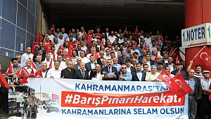 MARAŞ'LI KAYELERDEN (MUHTAR) BARIŞ PINARI HAREKATINA TAM DESTEK