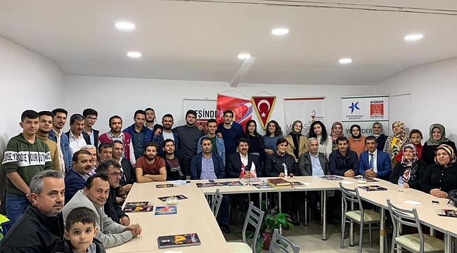 İSTANBUL DA OKUYAN AFŞİNLİ ÖĞRENCİLER DERNEKTE BULUŞTU