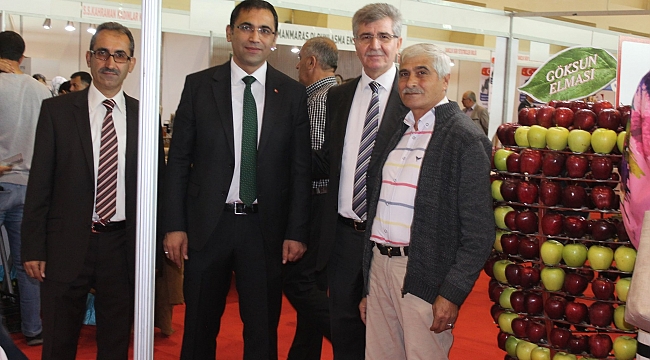 TARIM FUARINDA GÖKSUN İLÇE TARIM VE ORMAN MÜDÜRLÜĞÜNE YOĞUN İLGİ