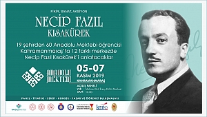 ÜSTAD NECİP FAZIL KONUŞULACAK
