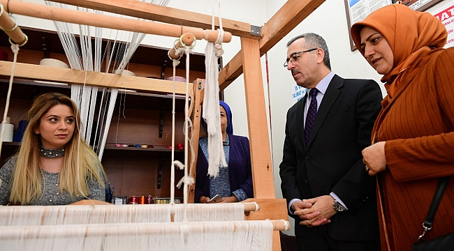 BAŞKAN GÜNGÖR’DEN OLGUNLAŞMA ENSTİTÜSÜ’NE ZİYARET
