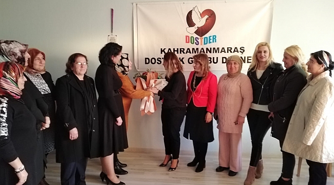 Dost-Der Kadın Kolları Çay ,sohbet ve istişare Etkinliği düzenlendi.