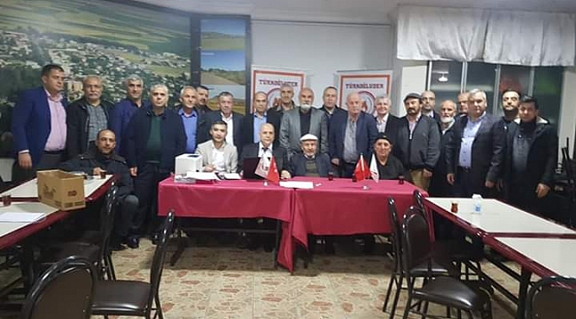 İstanbul Türkoğlu-Der'de Cafer Parlak ve Yönetimi Güven Tazeledi.