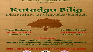 TYB KAHRAMANMARAŞ ŞUBESİNDEN “KUTADGU BİLİG OKUMALARI”