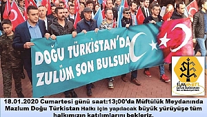 100'DEN FAZLA STK'NIN KARARIYLA DOĞU TÜRKİSTAN ZULMÜNE DUR DENİLECEK
