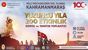 100.YIL 200 ETKİNLİKLE KUTLANACAK