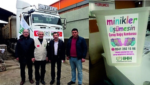 K.MARAŞ İHH'DAN MİNİKLER ÜŞÜMESİN KAMPANYASI