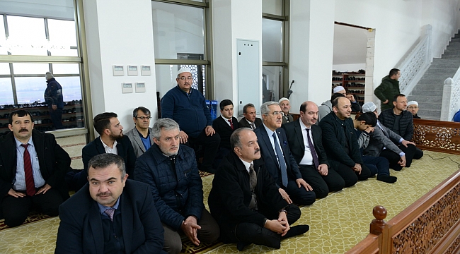 KSÜ Avşar Yerleşkesinde İnşası Tamamlanan Yeni Cami İbadete Açıldı