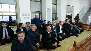 KSÜ Avşar Yerleşkesinde İnşası Tamamlanan Yeni Cami İbadete Açıldı