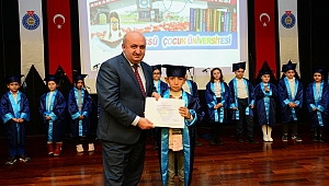 KSÜ ÇOCUK ÜNİVERSİTESİ 2. DÖNEM MEZUNLARI DİPLOMALARINI TÖRENLE ALDI