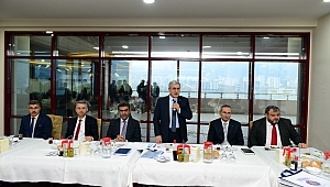 KSÜ Rektörü Prof.Dr.Niyazi Can ve ekibi Basın'la buluştu