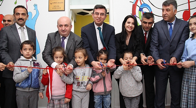 MÜZİK ATÖLYESİ AÇILDI