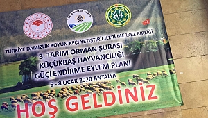 KÜÇÜKBAŞ HAYVANCILIĞI GÜÇLENDİRME ÇALIŞTAYINDA MARAŞ RÜZGARI ESTİ