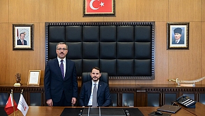 HAZİNE VE MALİYE BAKANI ALBAYRAK’TAN ZİYARET