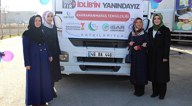 İDLİB’E 6 TIR DOLUSU YARDIM