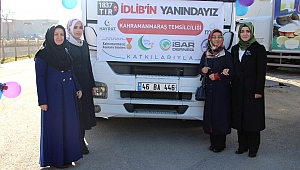 İDLİB’E 6 TIR DOLUSU YARDIM