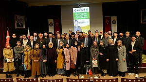 PROF. DR. MUSTAFA KARATAŞ KSÜ’DE ‘SÜNNETİN DOĞRU ANLAŞILMASI VE HAYATA YANSIMASI’ KONULU KONFERANS VERDİ