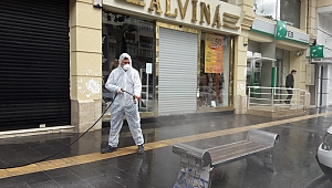 BÜYÜKŞEHİR’DEN DEZENFEKTE SEFERBERLİĞİ