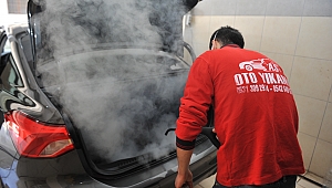 KAHRAMANMARAŞ’TA OTO DEZENFEKTESİ