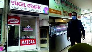 YÜCEL GRAFİK VE MAVRA CAFE'DE KORONAYA TAM ÖNLEM