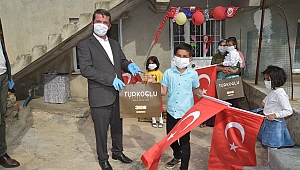 Başkan Okumuş Şehit Çocukları Yetim Ve Öksüz Çocuklarına anlamlı ziyaret