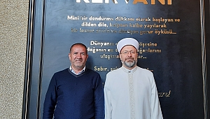 MÜSİAD BAŞKANI KERVANCIOĞLU'NDAN DİB BAŞKANI ERBAŞ'A TAM DESTEK
