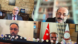 Rektör Can, YÖK Başkanı Prof. Dr. M. A. Yekta Saraç İle Video Konferansla Toplantı Gerçekleştirdi