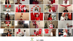 İTÜ DOĞA'DA ÖĞRENCİLER 23 NİSAN'IN 100. YIL COŞKUSUNU ONLINE YAŞADI