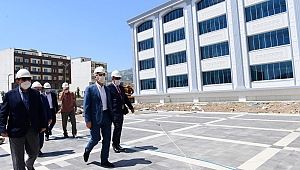 BAŞKAN GÜNGÖR KUYUMCUKENT’TE İNCELEMELERDE BULUNDU