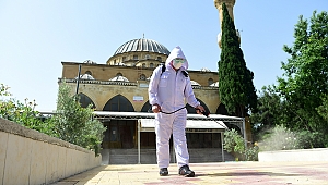 DULKADİROĞLU’NDA CAMİLER İBADETE HAZIRLANIYOR
