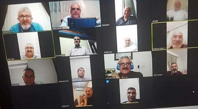 İSTANBUL TÜRKOĞLU-DER'DE TELEKONFERANS'LI TOPLANTI
