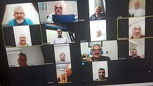 İSTANBUL TÜRKOĞLU-DER'DE TELEKONFERANS'LI TOPLANTI