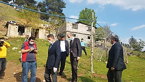 Onikişubat Belediyesi'nden, Evi Yanan Aileye Şefkat Eli