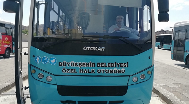 ÖZEL HALK OTOBÜSÜ ESNAFINA GELİR DESTEĞİ