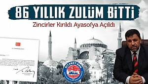 BAŞKAN BOZDOĞAN; “GÖZÜMÜZ AYDIN, 86 YILLIK ZULÜM BİTTİ”