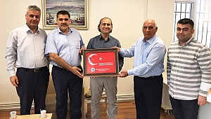 BAŞKAN SELİM CÜCE'DEN VEFA VE HAYIRLI OLSUN ZİYARETİ