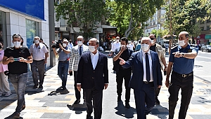 SAĞLIK İÇİN HEPİMİZ İÇİN” MASKE, SOSYAL MESAFE VE TEMİZLİK DENETİMİ