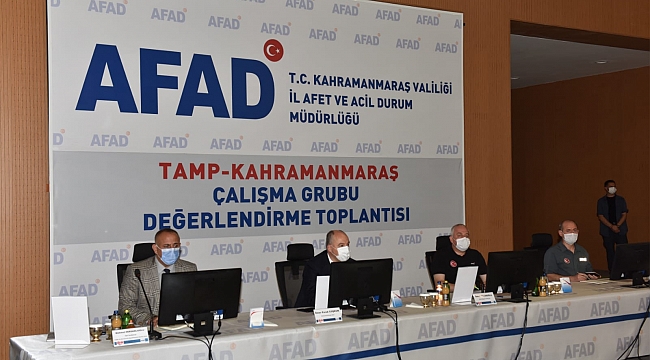 TAMP-KAHRAMANMARAŞ ÇALIŞMA GRUBU DEĞERLENDİRME TOPLANTISI