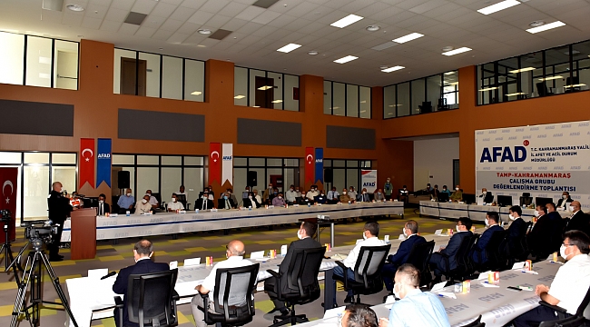 TAMP-KAHRAMANMARAŞ ÇALIŞMA GRUBU DEĞERLENDİRME TOPLANTISI