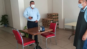 TÜRKOĞLU İLÇE TARIMDAN GIDA FİRMALARINA MASKE HİJYEN VE SOSYAL MESAFE DENETİMİ