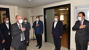 VALİ COŞKUN TİCARET BORSASI YÖNETİM KURULU İLE BİR ARAYA GELDİ